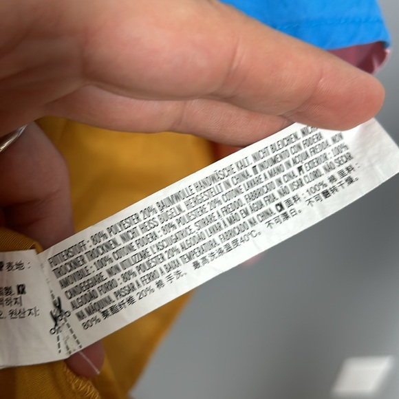 English Factory Midi Colorblock Dress Sz small- gently used - Picture 15 of 16